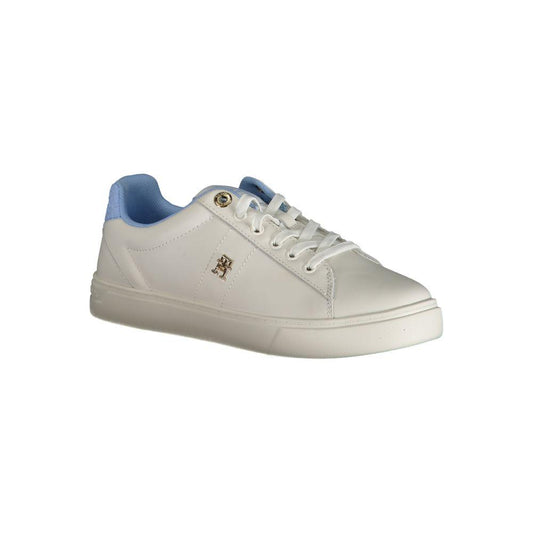 Tommy Hilfiger Light Blue Polyester Sneaker Tommy Hilfiger