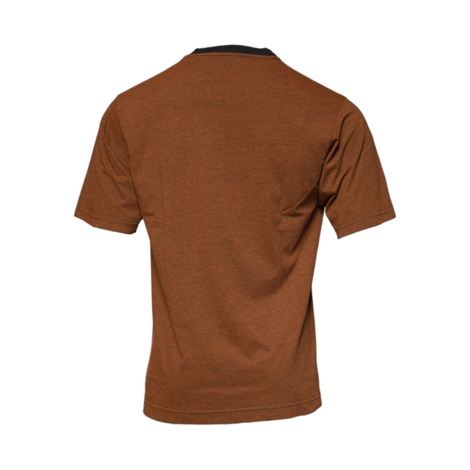 Dolce & Gabbana Brown DG Logo Polyester Crew Neck T-shirt