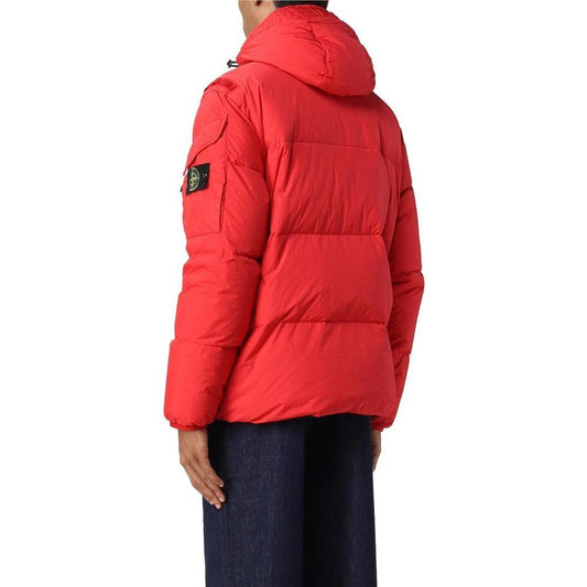 Stone Island Red Nylon Jacket 1728,67346170016,Clothing,Jackets - Men - Clothing,M,Men,Men - Clothing,New with tags,Red,Stone Island Stone Island ST-14754-M