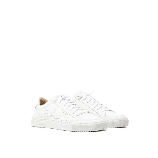 P448 White Leather Sneaker P448