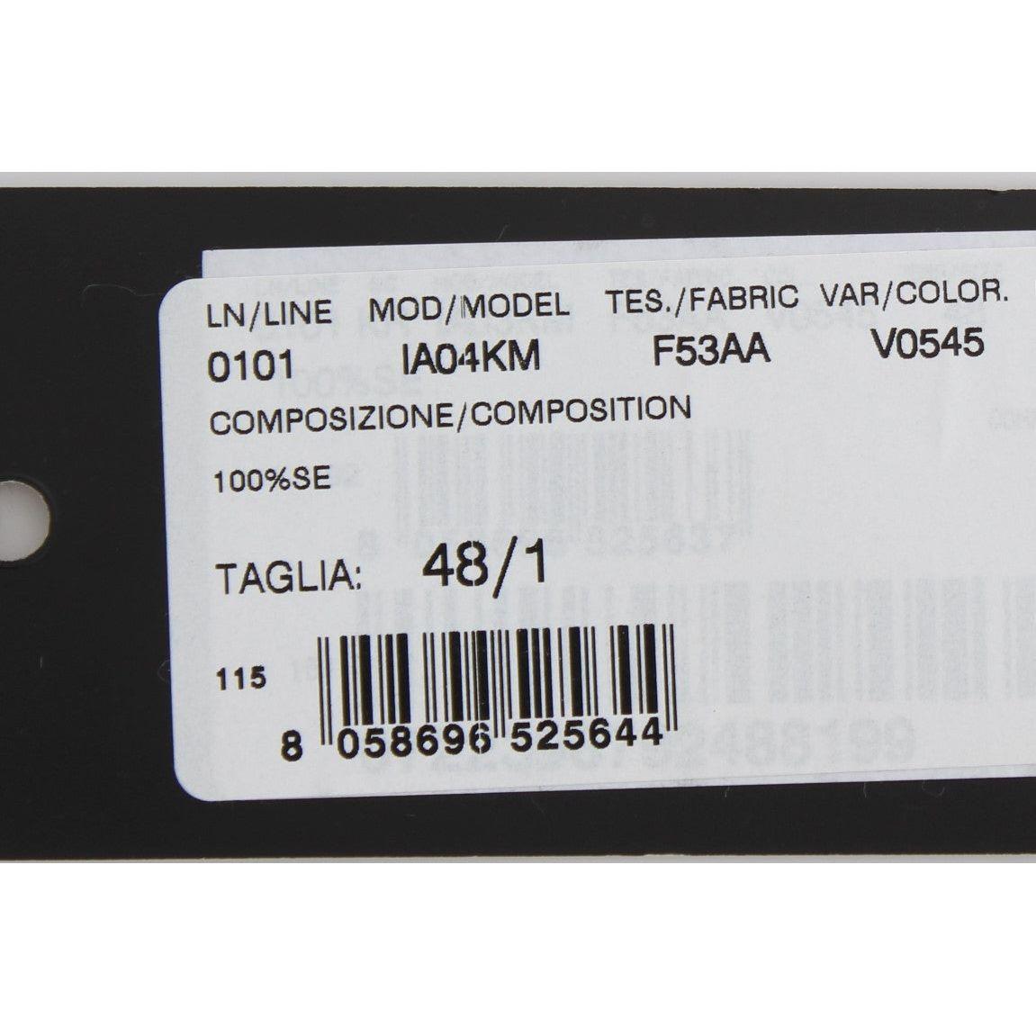 سترة أنيقة من الحرير باللون الرمادي من دولتشي آند غابانا بياقة دائرية