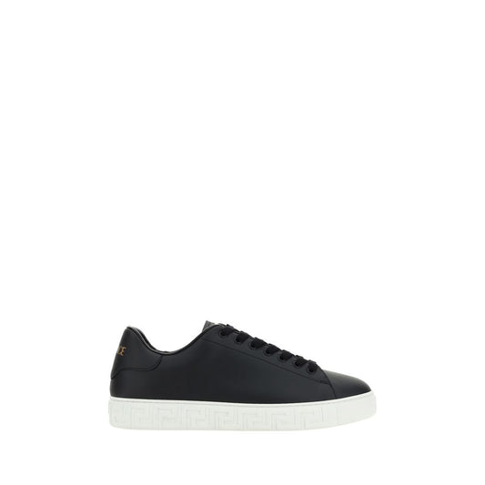 Versace Black Rubber Low Top Sneakers Versace