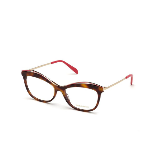 Emilio Pucci Brown Acetate Glasses (Frames) Emilio Pucci