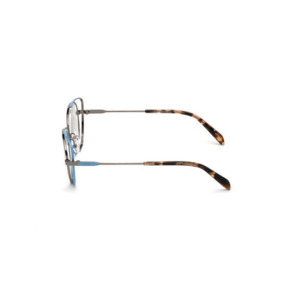 Emilio Pucci Gray Metal Glasses (Frames) Emilio Pucci