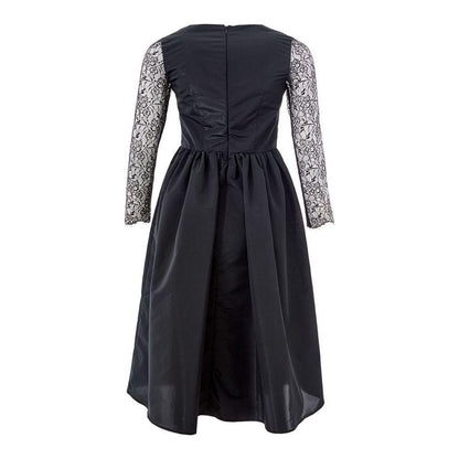 Lardini Black Polyester Cocktail Dress Lardini