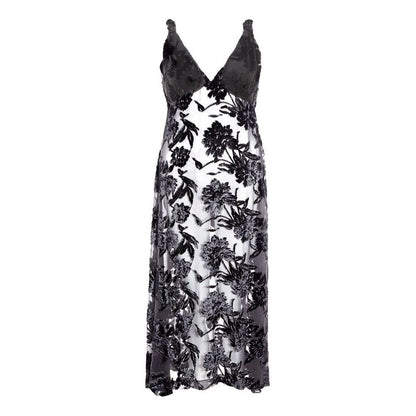 Lardini Black Viscose Cocktail Dress Lardini