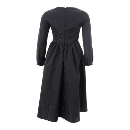 Lardini Black Polyester Cocktail Dress Lardini