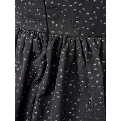 Lardini Black Polyethylene Casual Dress Lardini