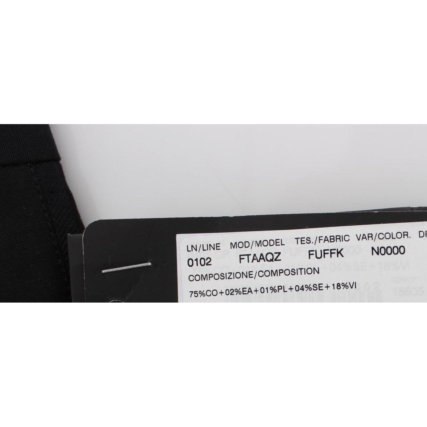 بنطال كابري توريرو أسود أنيق من دولتشي آند غابانا