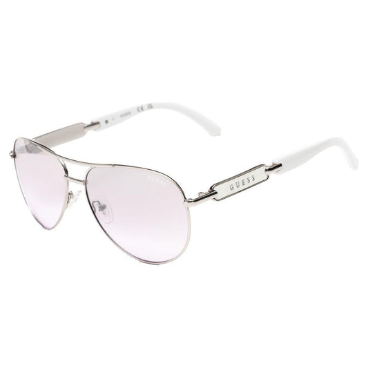 Guess Gray Metal Sunglasses
