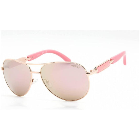 Guess Gray Metal Sunglasses Guess Antique White