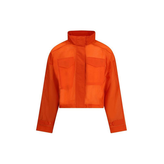 PINKO Fluo cropped Jacket 1728,72470364320,Clothing,Jackets & Coats - Women - Clothing,M,New with tags,Orange,PINKO,Women,Women - Clothing PINKO PI-104845A2EKA96-M