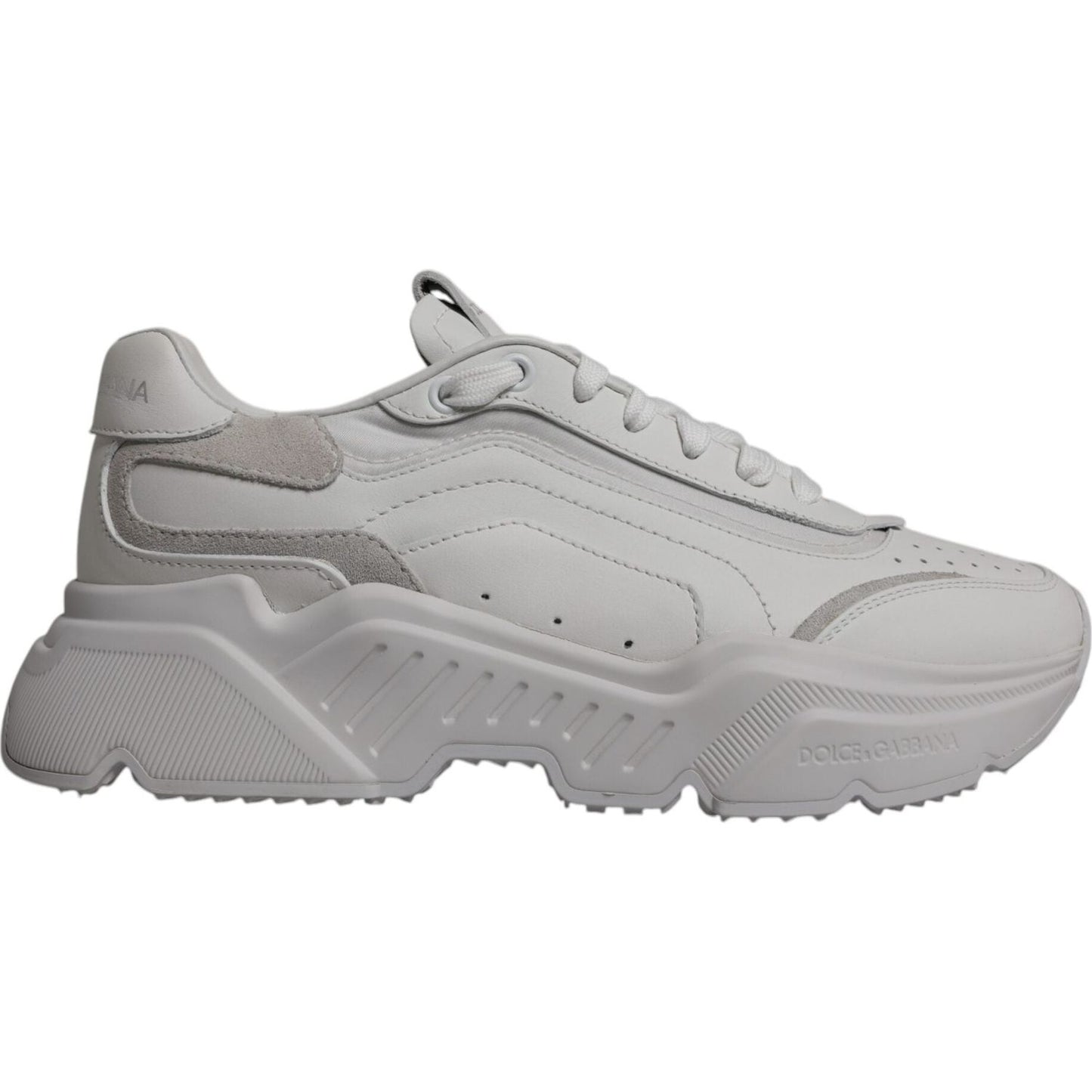 Dolce & Gabbana White Daymaster Low Top Sneakers Shoes