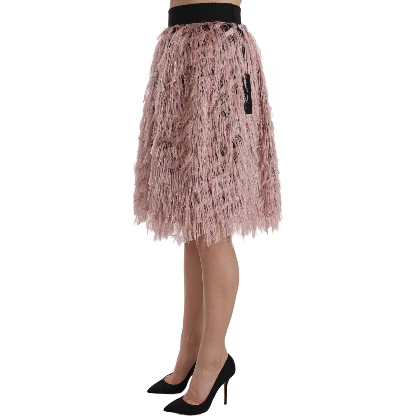 Dolce & Gabbana Wide Elastic Waist High Fashion Skirt Dolce & Gabbana