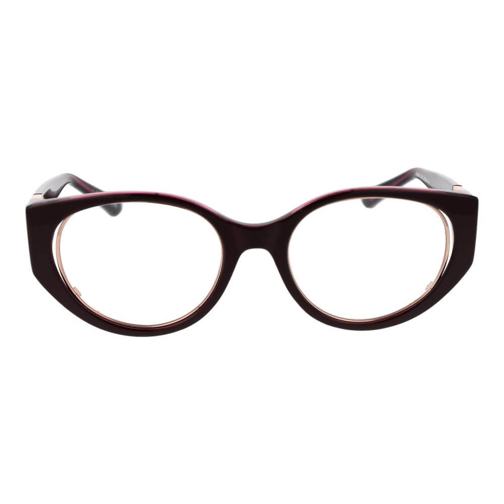 Guess Burgundy Plastic Glasses (Frames)