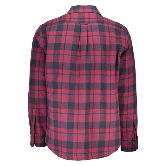Gant Purple Cotton Men Shirt Gant Dim Gray