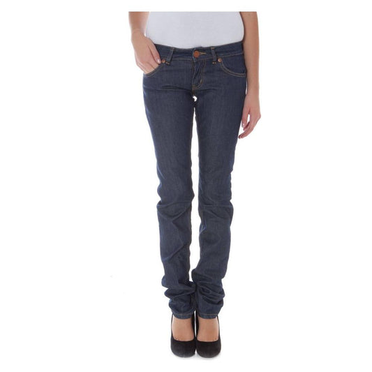 Phard Blue Cotton Skinny Jeans