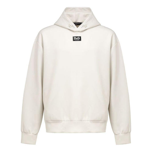 Dolce & Gabbana White Polyester Sweater