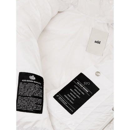 Add White Polyamide Coat Add