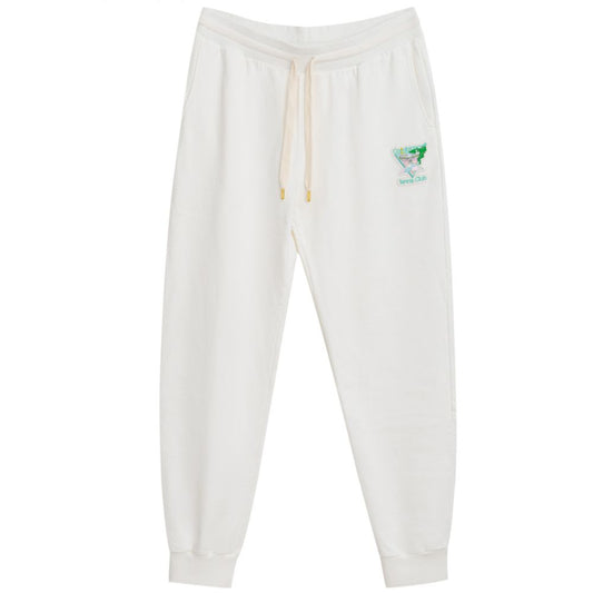 Casablanca White Cotton Athletic Pants Casablanca