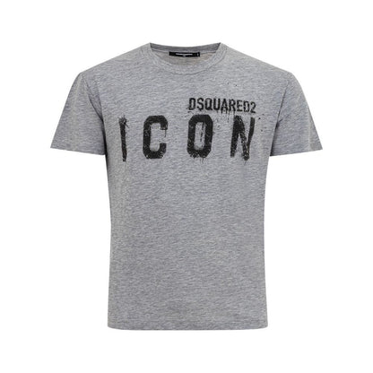 Dsquared² Gray Cotton T-Shirt