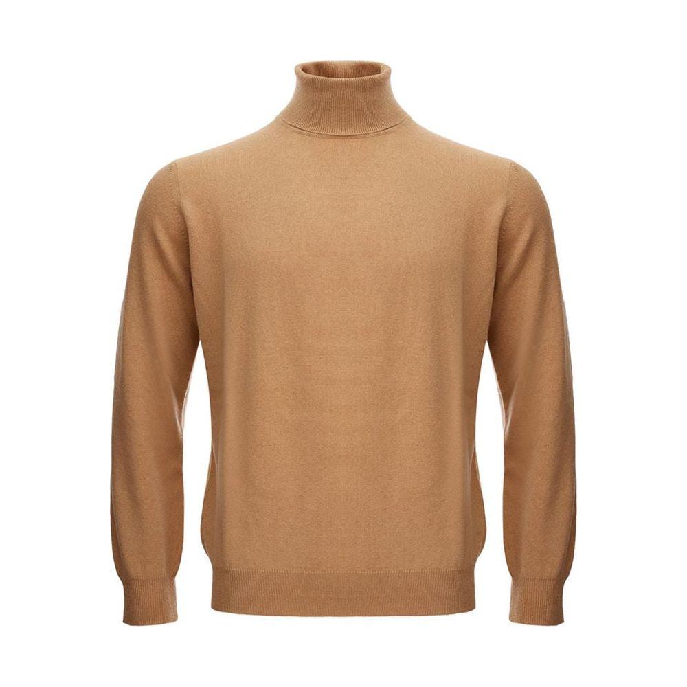 KANGRA Brown Wool Turtleneck KANGRA