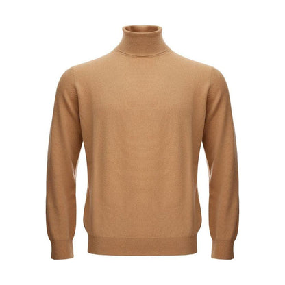 KANGRA Brown Wool Turtleneck KANGRA