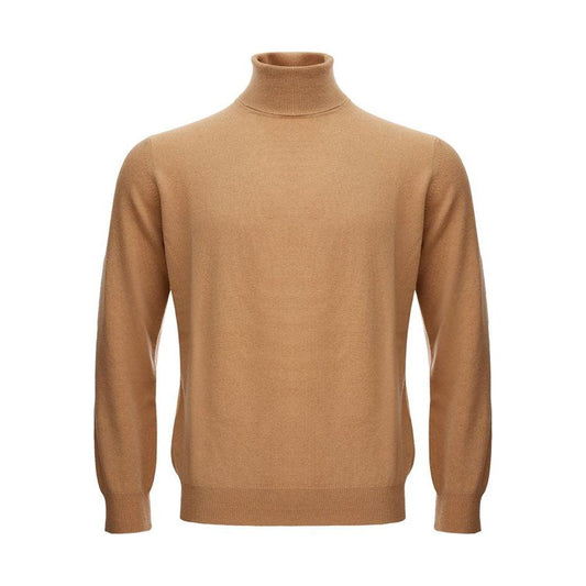 KANGRA Brown Wool Turtleneck