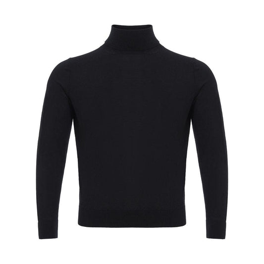 Colombo Black Cashmere Turtleneck Colombo