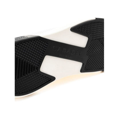 Casadei White Leather Athletic Sneakers Casadei