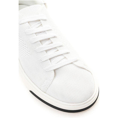 Casadei White Leather Athletic Sneakers Casadei