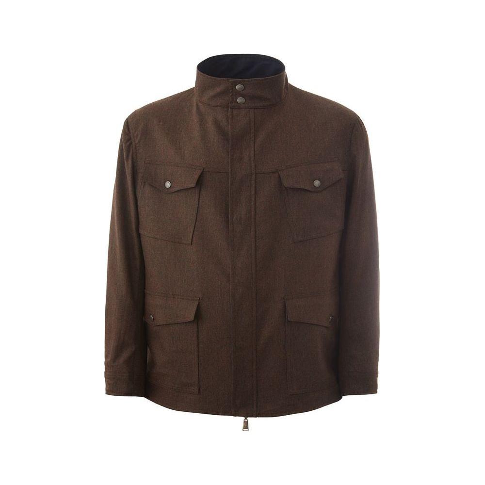 جاكيت صوف أزرق أنيق للرجال من لارديني