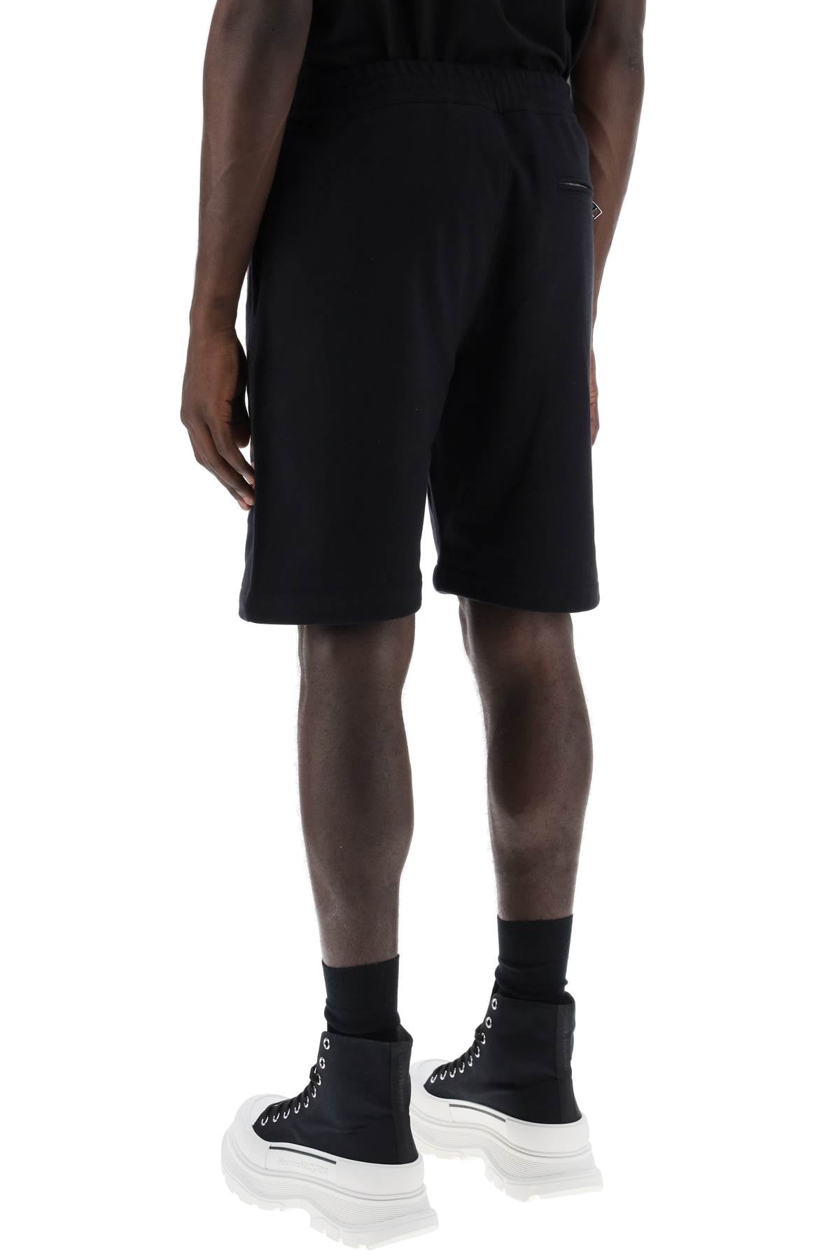 Alexander Mcqueen jersey graffiti sweatshorts Short trousers Alexander Mcqueen