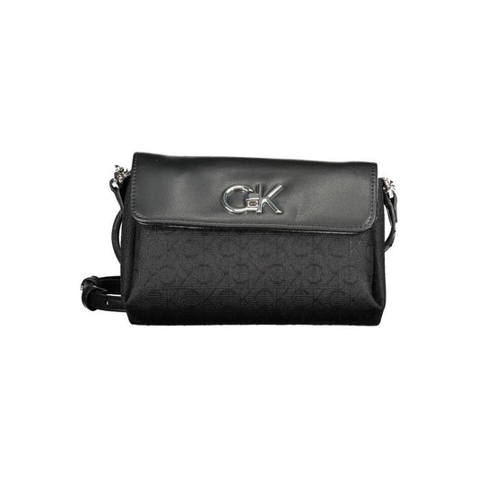 Calvin Klein Black Polyester Handbag