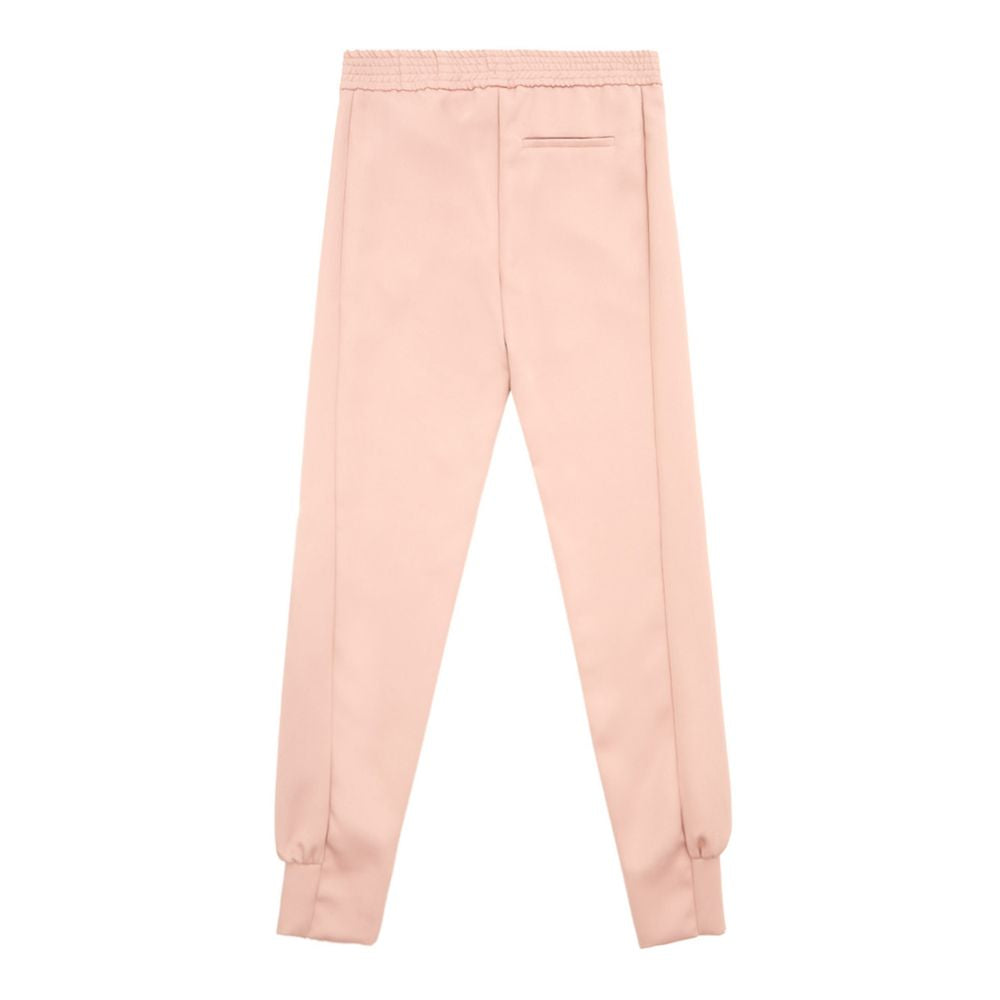 Lardini Pink Polyester Casual Pants