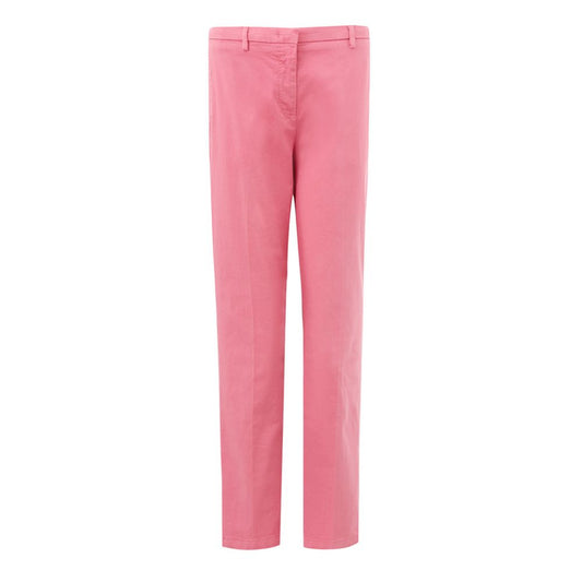 Lardini Pink Cotton Chino Pants Lardini