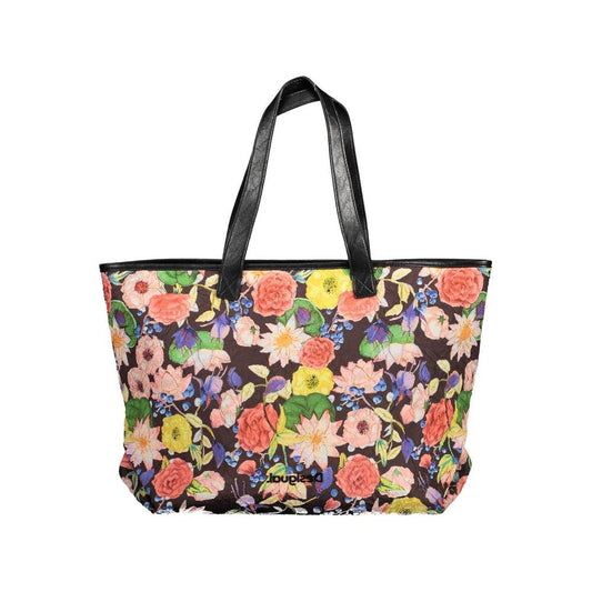 Desigual Black Polyethylene Women Handbag Desigual Rosy Brown