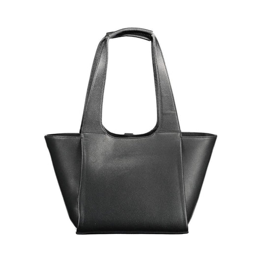 Tommy Hilfiger Black Polyethylene Women Handbag Tommy Hilfiger Dark Slate Gray