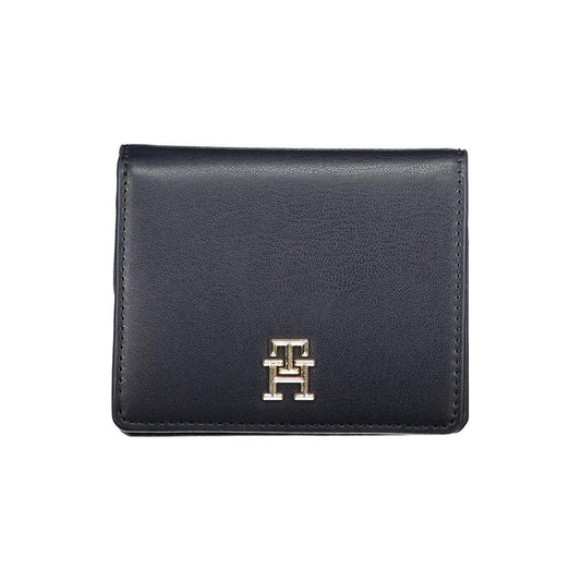 Tommy Hilfiger Blue Polyethylene Wallet