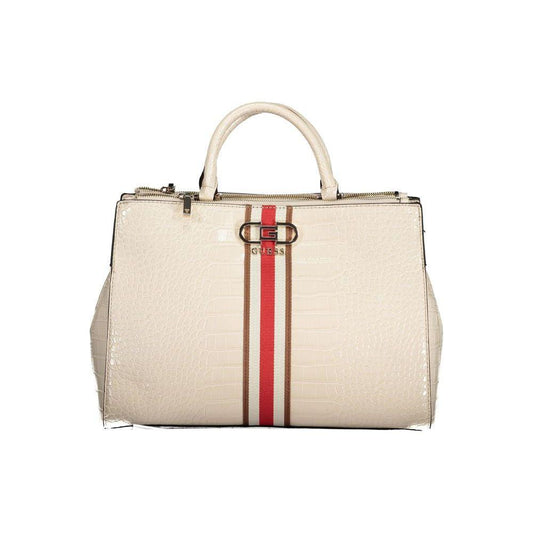 Guess Jeans Beige Polyethylene Handbag
