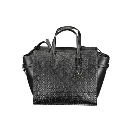 Calvin Klein Black Polyester Women Handbag Calvin Klein Dark Slate Gray