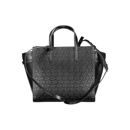Calvin Klein Black Polyester Women Handbag Calvin Klein Dark Slate Gray
