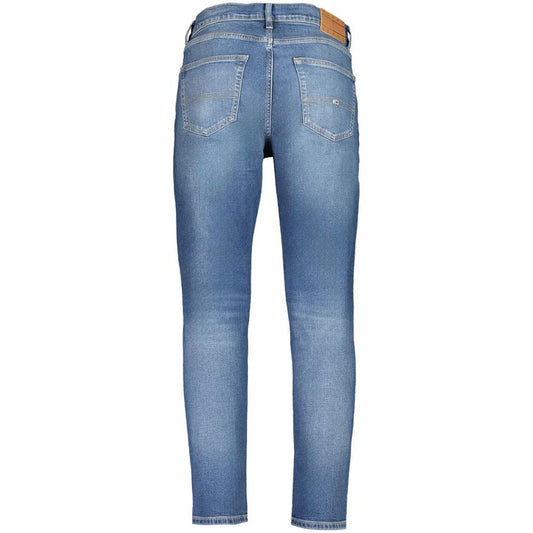Tommy Hilfiger Blue Cotton Jeans & Pant