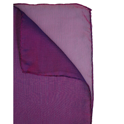 Dolce & Gabbana Purple Silk Rectangle Wrap Shawl Scarf