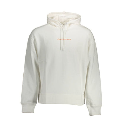 Calvin Klein Bianco Cotton Men's Sweatshirt