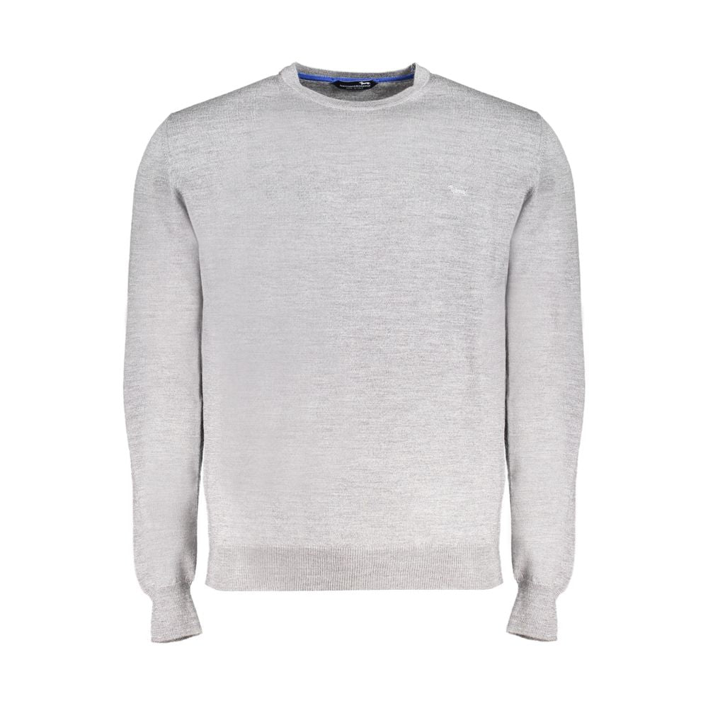 Harmont & Blaine Gray Wool Sweatshirt