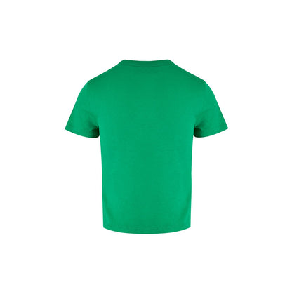 Gucci Green Cotton Logo T-Shirt Gucci