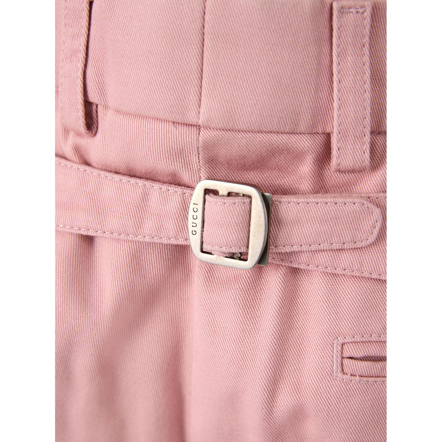 Gucci Light Pink Cotton Pants
