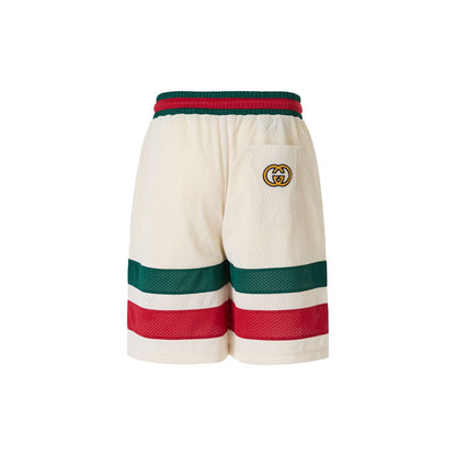 Gucci Cream polyester Logo Shorts Gucci