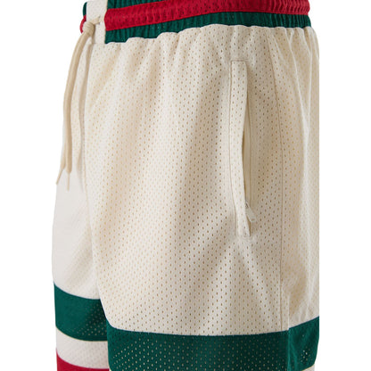 Gucci Cream polyester Logo Shorts Gucci